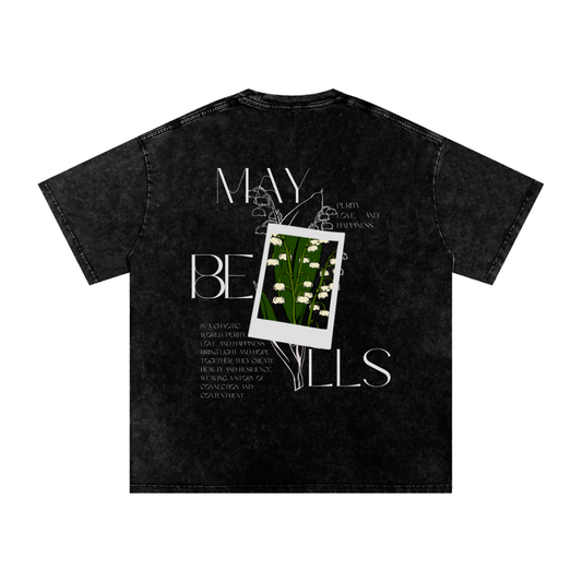 May Birth Flower Oversized T-Shirt